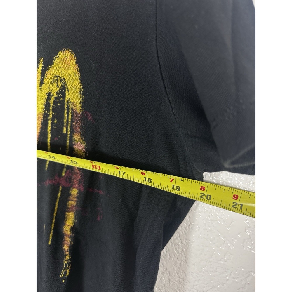Korn Band T Shirt Black Distressed Logo Graphic Tee Size Large - Picture 5 of 6